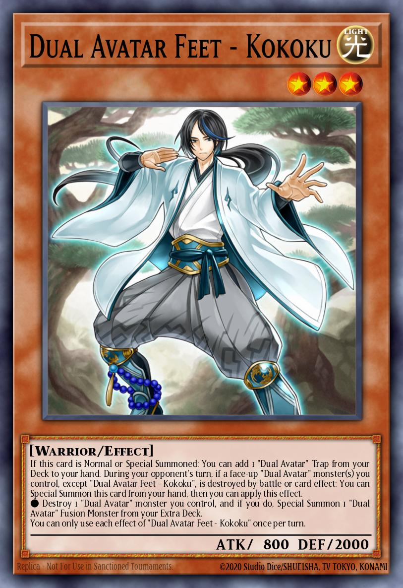 Pieds du Double Avatar - Kokoku
