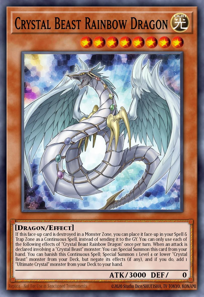 Bête Cristalline : Dragon Arc-en-Ciel