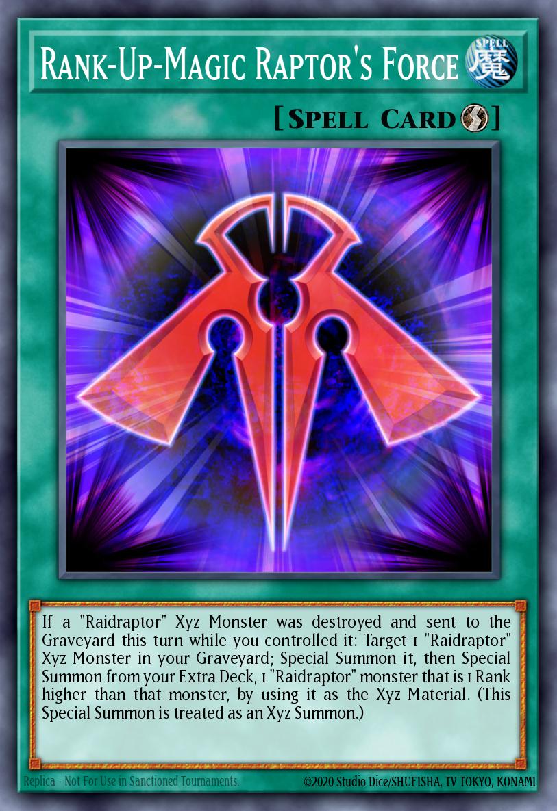 Force du Raptor Magie-Rang-Plus