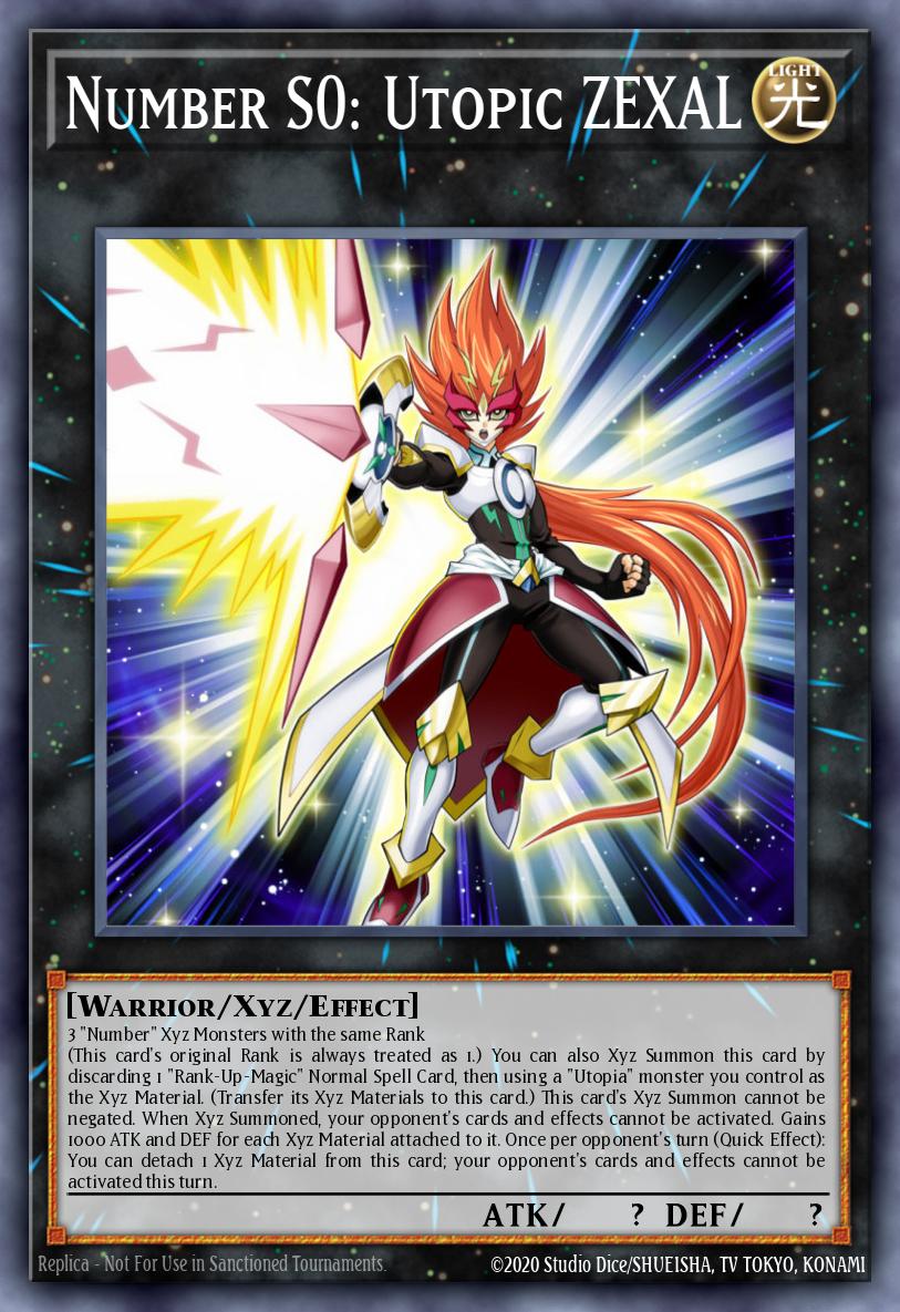Numéro S0 : ZEXAL Utopique