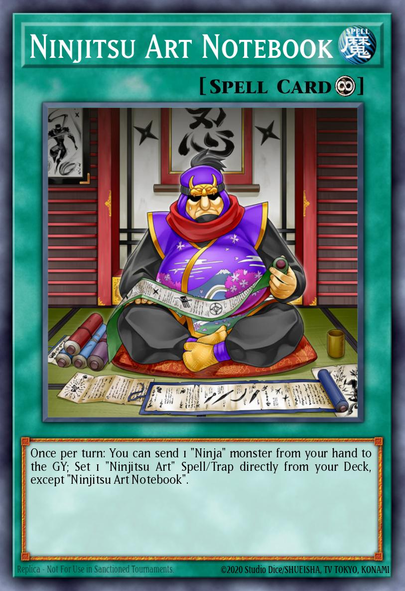 Cahier Art Ninjitsu