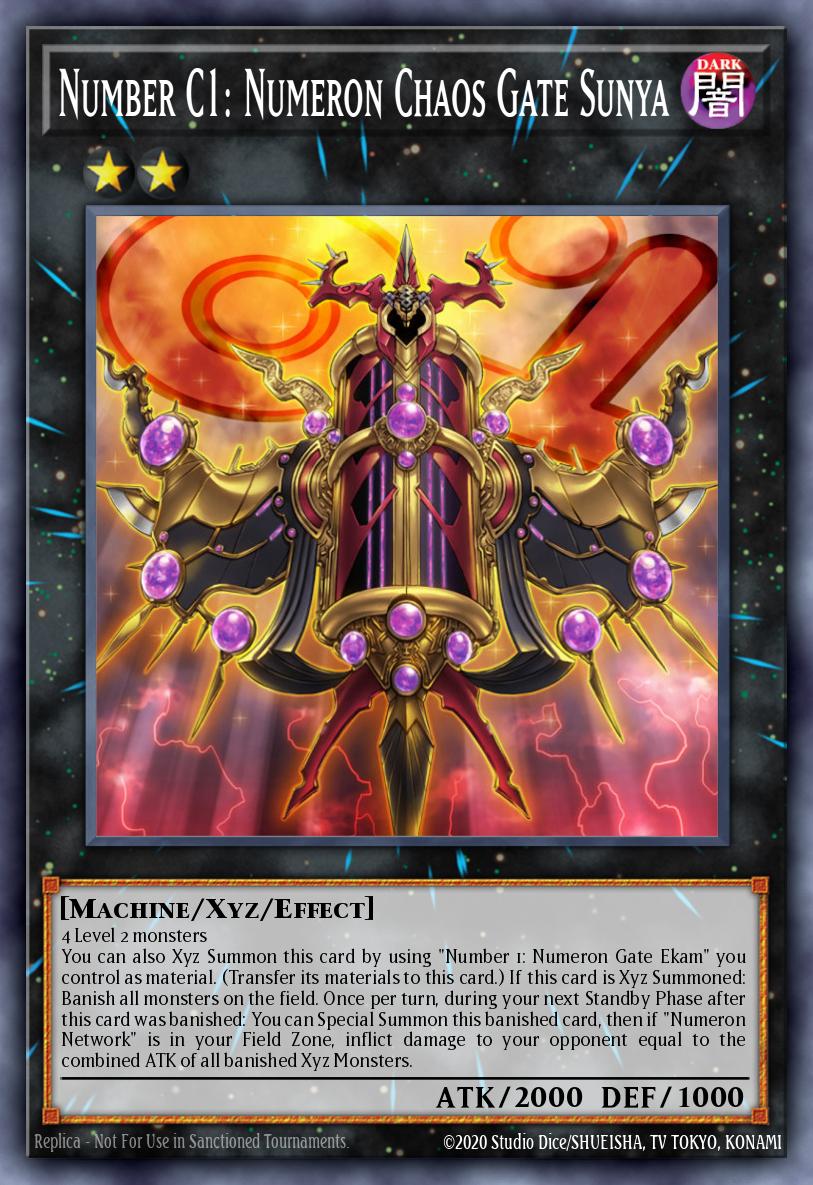 Numéro C1 : Porte du Chaos Numeron Sunya
