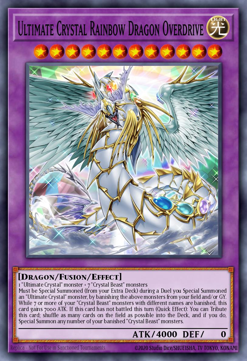 Dragon Arc-en-Ciel Surmultiplié du Cristal Ultime