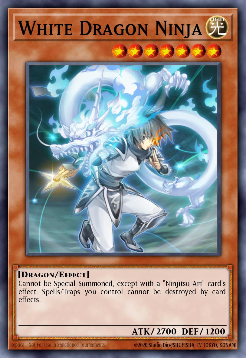 Ninja Dragon Blanc