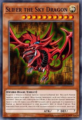 Slifer, le Dragon Céleste
