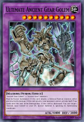 Golem Rouages Ancients Ultime