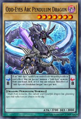 Dragon Pendule Arc aux Yeux Impairs
