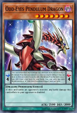 Dragon Pendule aux Yeux Impairs