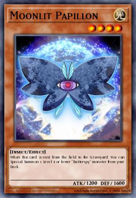 Papillon Lumière de Lune
