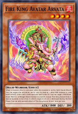 Avatar Roi du Feu Arvata