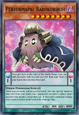 Performapal Barokuriboh