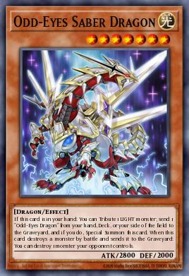 Dragon Sabre aux Yeux Impairs