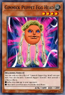 Poupée Truquée Tête d'Œuf