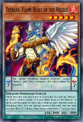 Zefraxa, Bête des Flammes des Nékroz
