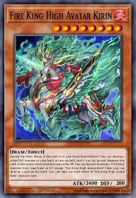 Fire King High Avatar Kirin