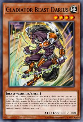 Darius, Bête Gladiateur