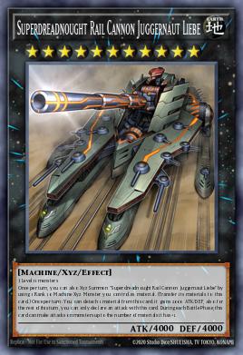 Super Cuirassé Canon Ferroviaire Juggernaut Liebe