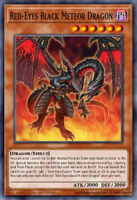 Red-Eyes Black Meteor Dragon
