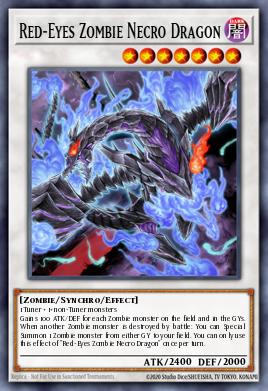 Dragon Nécro Zombie aux Yeux Rouges