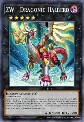 ZW - Hallebarde Dragonique