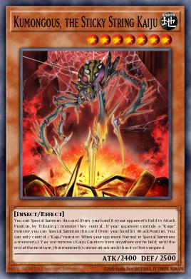 Kumongous, Kaiju des Fils Gluants