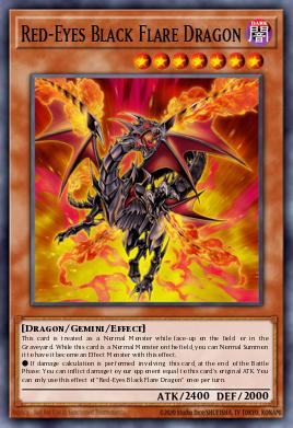 Dragon Flamboyant Noir aux Yeux Rouges