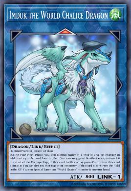 Imduk le Dragon du Calice du Monde