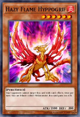 Hippogriffe Flamme Chimérique