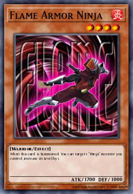 Ninja Armure Feu