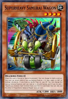 Chariot Samouraï Supralourd