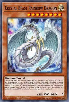 Bête Cristalline : Dragon Arc-en-Ciel