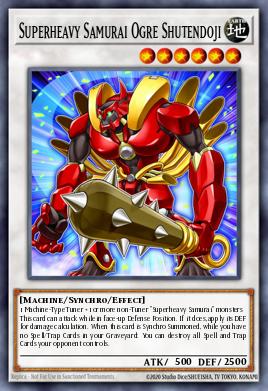 Ogre Shutendoji Samouraï Supralourd