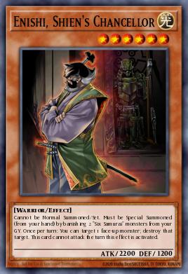 Enishi, Chancelier de Shien