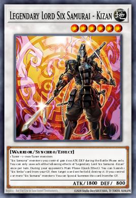 Legendary Lord Six Samurai - Kizan