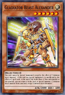 Alexandre, Bête Gladiateur