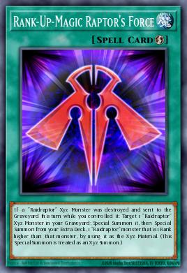 Force du Raptor Magie-Rang-Plus