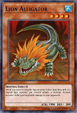 Alligator Lion