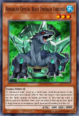 Advanced Crystal Beast Emerald Tortoise