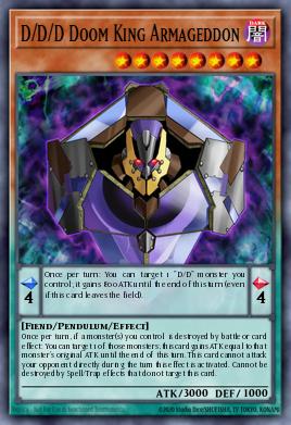 D/D/D Roi du Déclin Armageddon