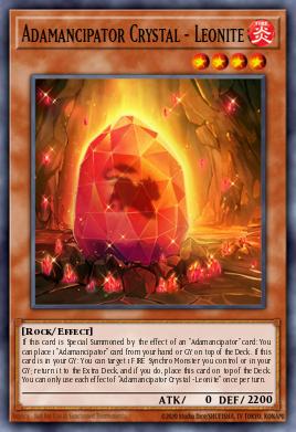 Cristal Inflexcipateur - Lionite