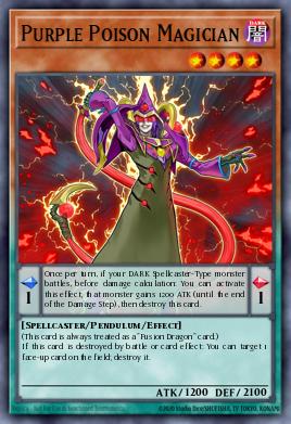 Magicien Poison Violet