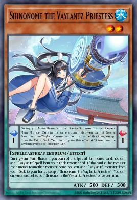 Shinonome la Prêtresse Vaylantz