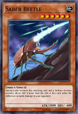 Scarabée Sabre