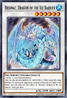 Brionac, Dragon de la Barrière de Glace