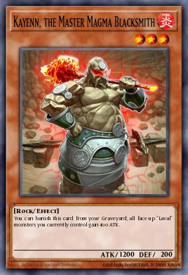 Kayenn le Maître Forgeron du Magma