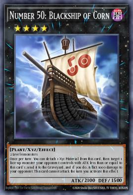 Numéro 50 : Bateau Noir de Maïs