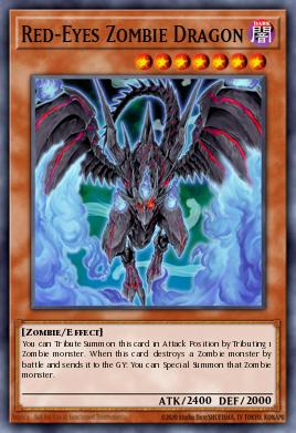 Dragon Zombie aux Yeux Rouges