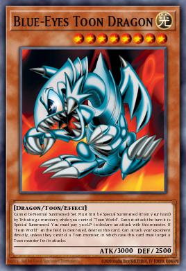 Dragon Toon aux Yeux Bleus