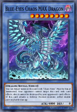 Dragon du Chaos MAX aux Yeux Bleus