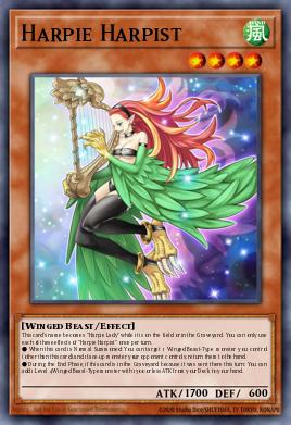 Harpiste Harpie